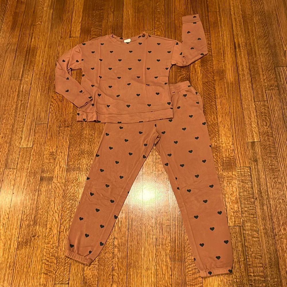 Gap knit jogger set